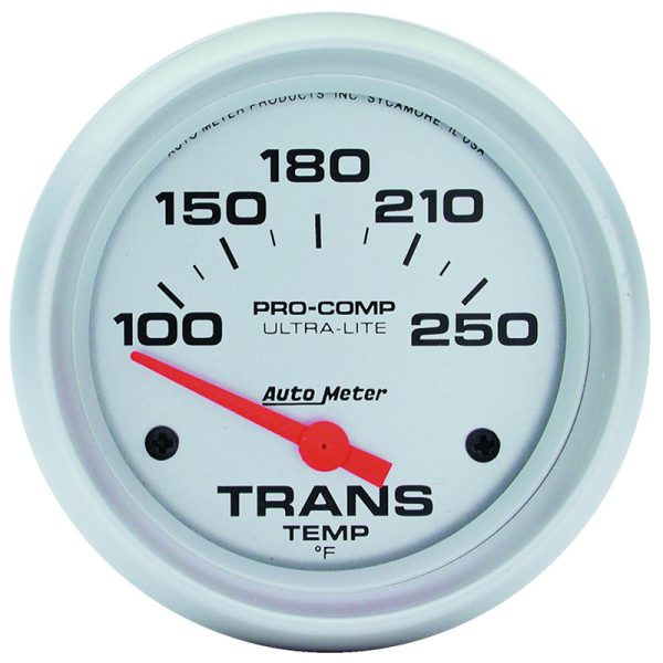 ULTRA-LITE 2-5/8" TRANS TEMP  100-250°F, SHORT SWEEP ELECT