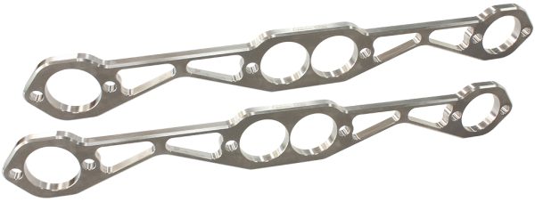 SBC header flanges set 1-5/8" Round port 1.63"  PAIR