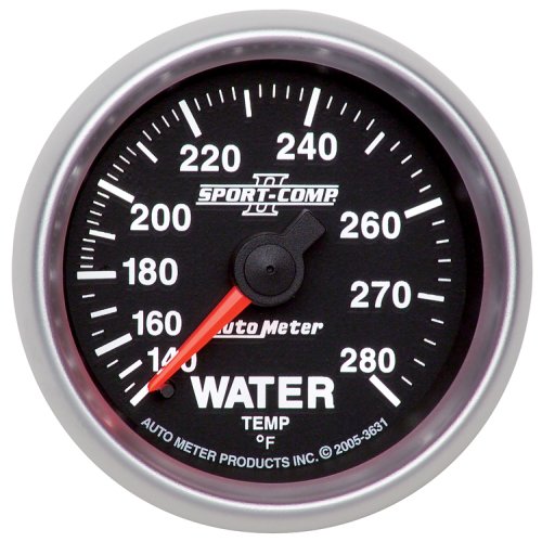 2-1/16 WATER TEMP, 140- 280`F 2-1/16  SPORT-COMP II