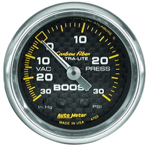 CARBON FIBER 2-1/16 BOOST/VAC 30IN/HG – 30PSI, MECHANICAL,