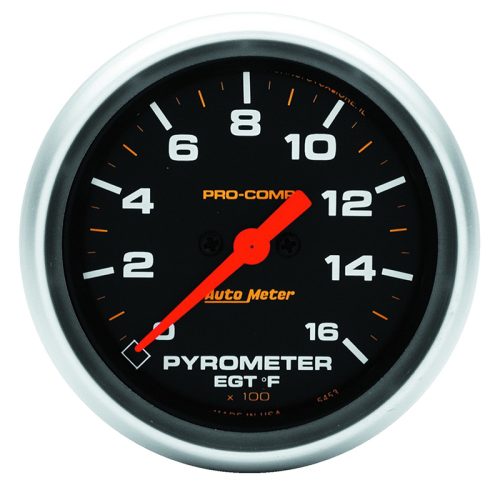 PRO-COMP 2-5/8″ PYROMETER KIT 0-1600°F, FULL SWEEP ELECTRIC