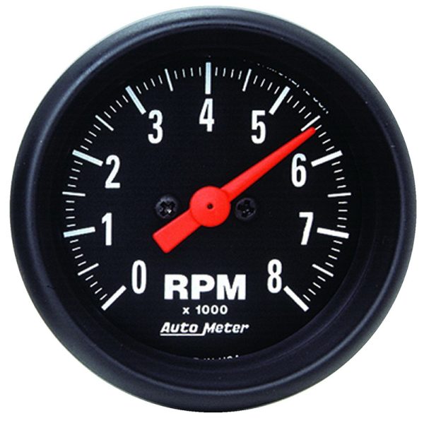 Z-SERIES 2-1/16" TACHO 8000RPMIN DASH