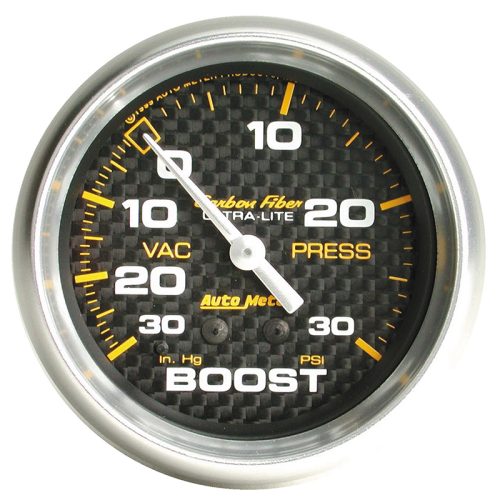 CARBON FIBER 2-5/8″ BOOST/VAC 30IN/HG-30PSI, MECHANICAL 10FT