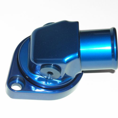 SBC BBC THERMOSTAT HOUSING    360° SWIVEL W/ 2 X -6AN PORTS