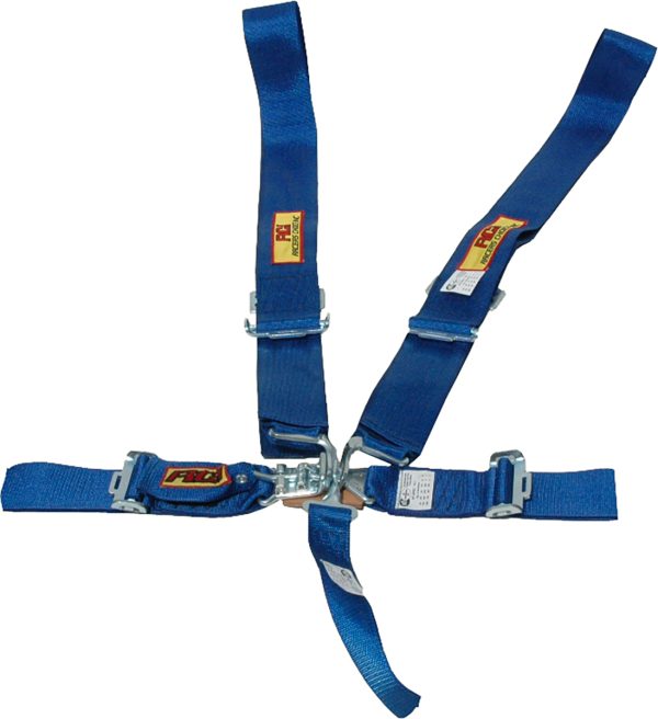 RCI HARNESS 3 COMPLETE SET    5 POINT, LATCH, BLUE PULL DOWN
