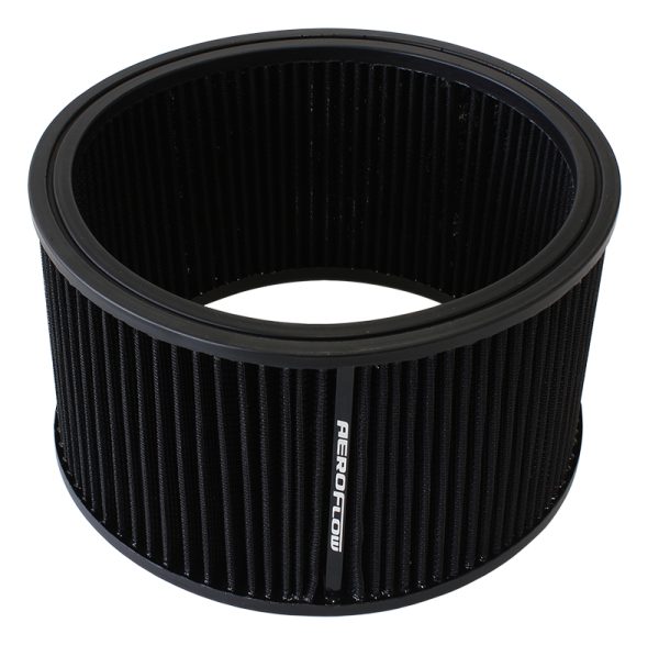 ROUND AIR FILTER 9" X 5"      WASHABLE COTTON ELEMENT