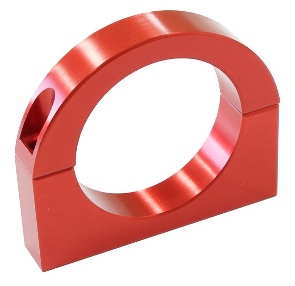 D CLAMP 2" FILTER MOUNT FLAT  MOUNT FUEL & OIL 1/4"-20 HOLES