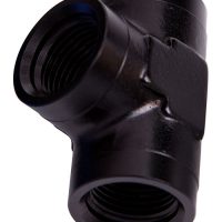FEMALE PIPE TEE 1/8" NPT      BLACK FEMALE 1/8" NPT