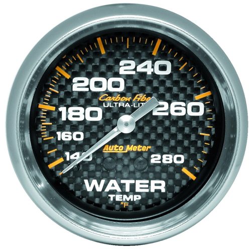 CARBON FIBER 2-5/8″ WATER TEMP140-280°F, MECHANICAL, 6FT