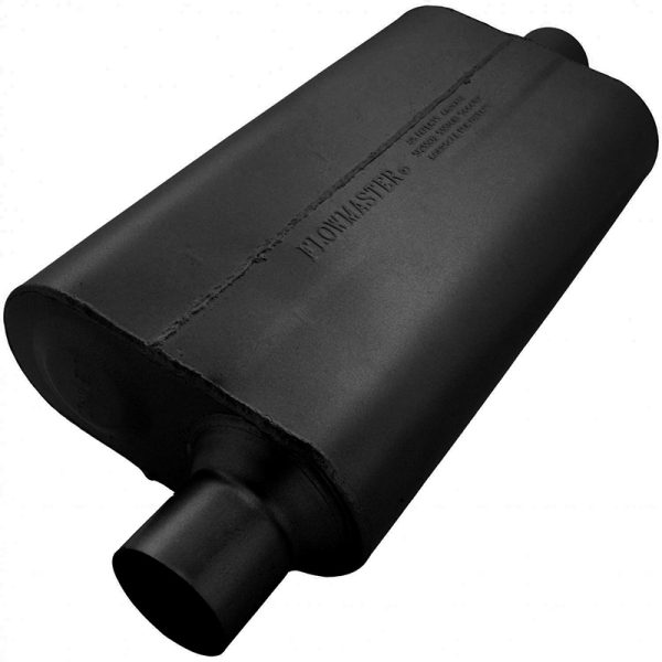 50 SERIES DELTA FLOW MUFFLER  2.50" OFFSET IN / CENTRE OUT