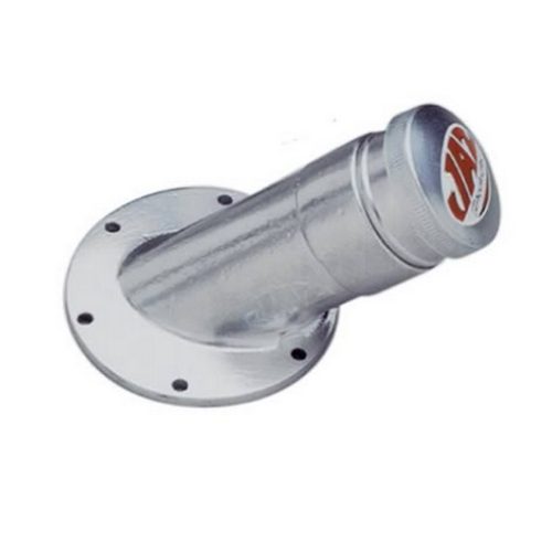 FUEL CELL FILLER – 45 DEGREE  6-BOLT,  APPROX 4″ LONG