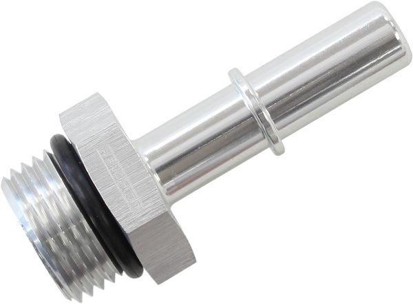 3/8" PUSH ON EFI TO -8ORB     SILVER QUICK CONNECT EFI