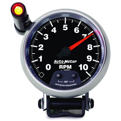 GS 3-3/4″ TACHOMETER 10,000RPMPEDESTAL MOUNT W/ SHIFT LIGHT