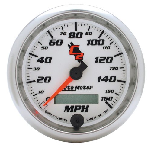 C2 SERIES 3-3/8″ SPEEDOMETER  160MPH, ELECTRONIC