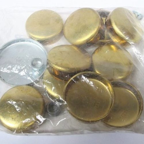 CHEV SB 400 BRASS WELSH PLUG  KIT SBC FREEZE