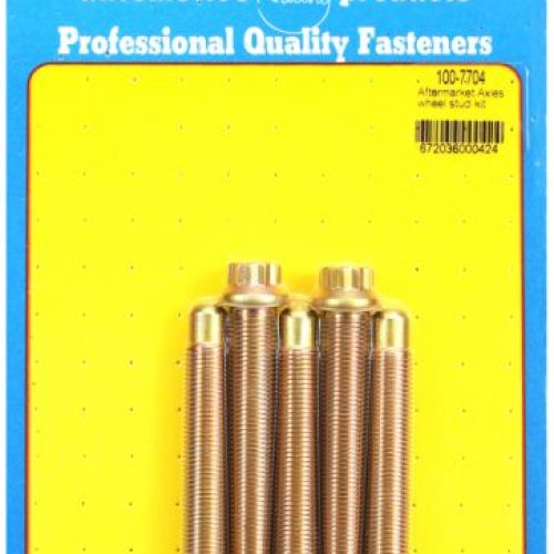 SCREW IN WHEEL STUDS, 1/2″-20 3.470″ UHL, 12-POINT (5 PACK)
