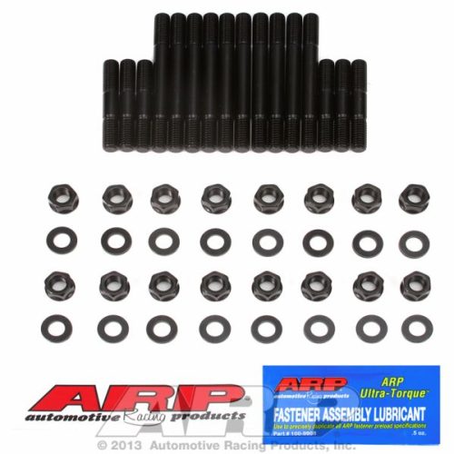 SB CHEV 350 MAIN STUDS        4 BOLT MAIN HEX LARGE JOURNAL
