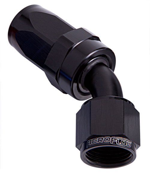 -20AN TAPER SERIES 45 DEGREE HOSE END BLACK - Image 2