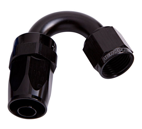 -10AN TAPER SERIES 150 DEGREE HOSE END BLACK - Image 2