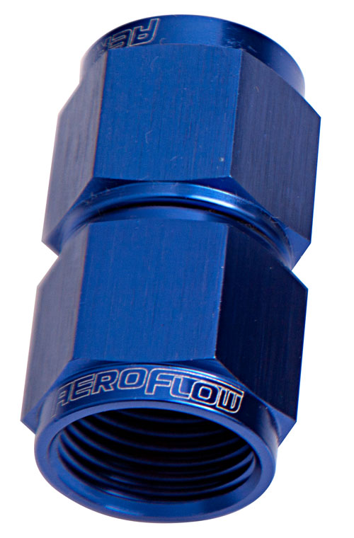 STRAIGHT FEMALE FLARE -16AN BLUE SWIVEL COUPLER - Image 2