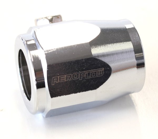 HEX HOSE FINISHER 30.5MM ID CHROME 1-3/16" ID CLAMP - Image 2