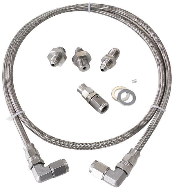 UNIVERSAL TURBO OIL FEED LINE -3AN LINE KIT. 1 METER LONG - Image 2