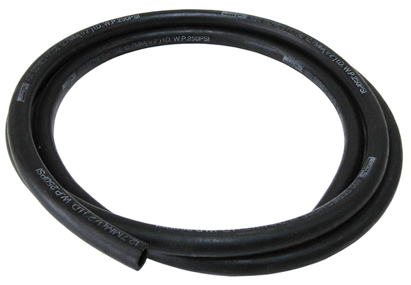 BLACK PUSH LOCK HOSE -5 5/16"3M RUBBER 7.9mm ID 14.3mm OD - Image 2
