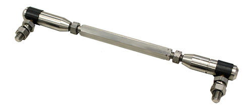 CARBURETTOR LINKAGE KIT 270MM 10-3/4" ALLOWS 1" ADJUSTMENT - Image 2