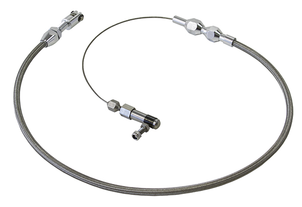 THROTTLE CABLE STAINLESS STEEL 60" 152cm LONG - Image 2