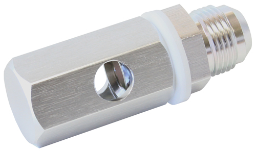 ROLL OVER VALVE -8AN SILVER BOLT IN STYLE 2XWASHER - Image 2