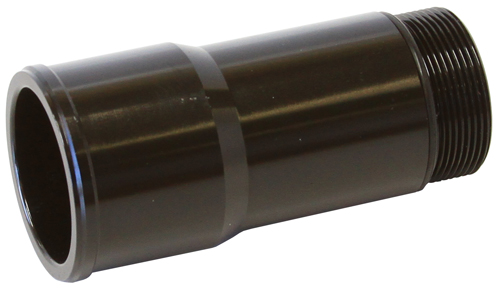 1.75" RADIATOR HOSE ADAPTER BLACK SHORT 2.75" LENGTH CVR - Image 2