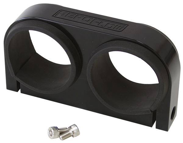 BILLET FUEL PUMP BRACKET BOSCHBLACK DUAL SUITS BOSCH / AF49 - Image 2