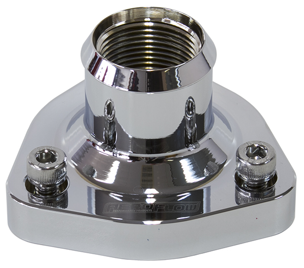 RB20 RB25 RB30 HOLDEN NISSAN CHROME THERMOSTAT HOUS - Image 2