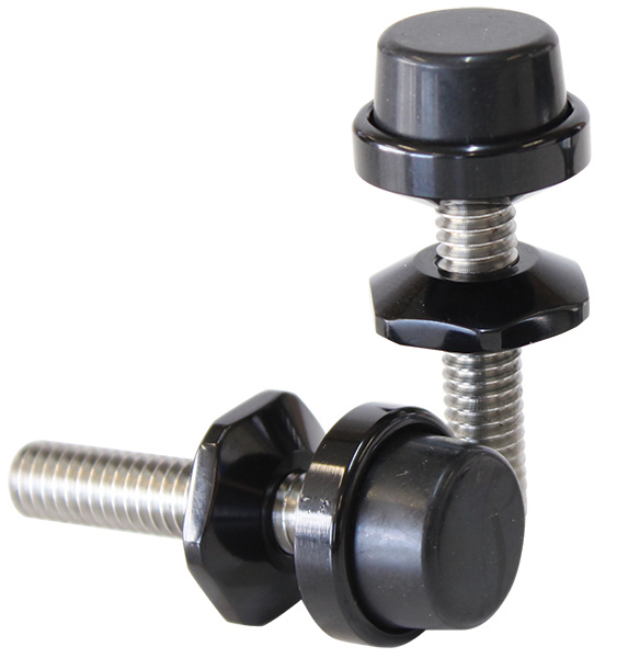 UNIVERSAL BILLET BONNET / HOODADJUSTERS 5/16"UNC THREAD pair - Image 2