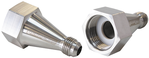 NITROUS BOTTLE ADAPTER -4AN STEEL FINISH FILTER INCLUDED - Image 2