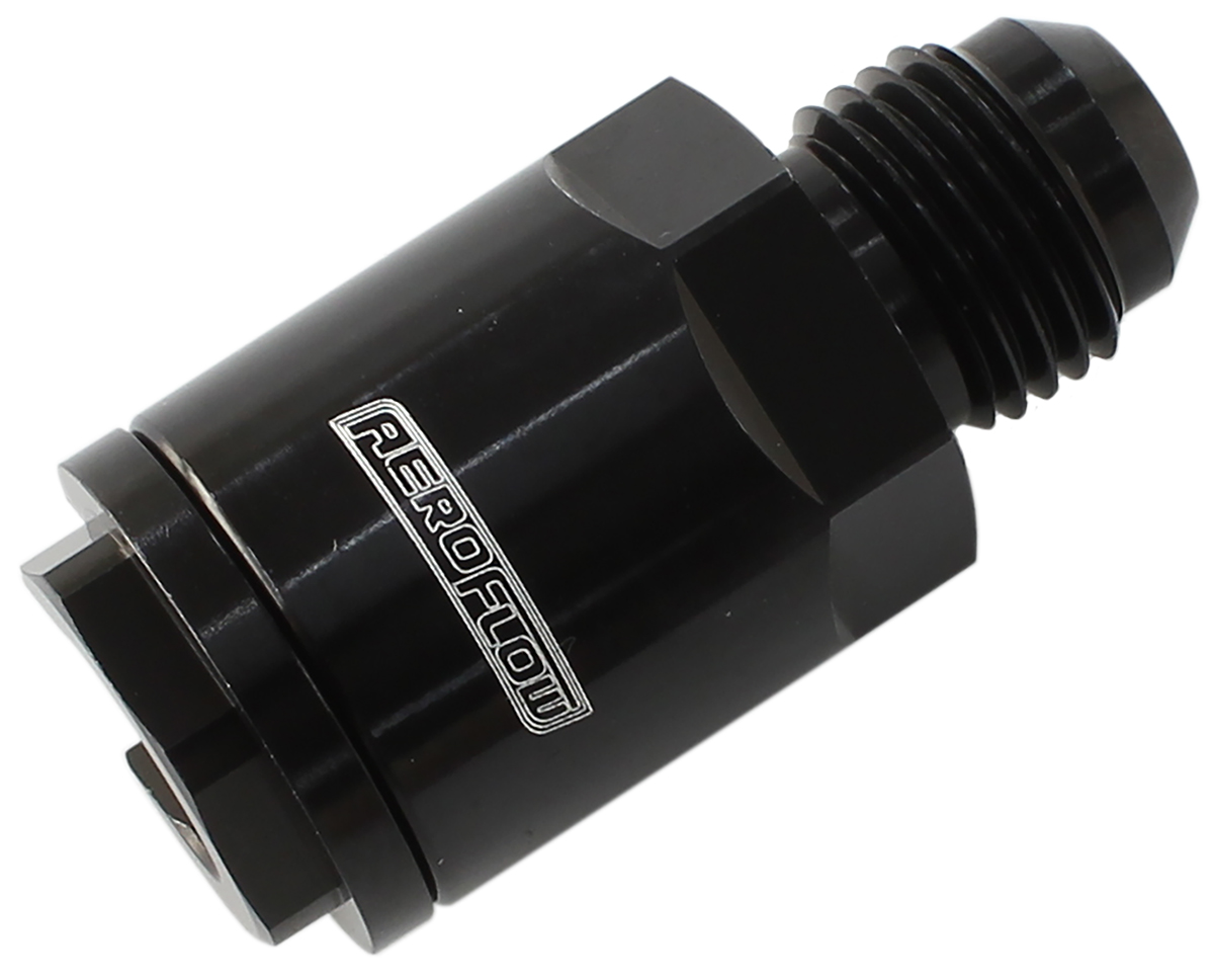 PUSH ON FUEL FITTING LS1 LTI 5/16 RETURN SIDE Black -6AN - Image 2