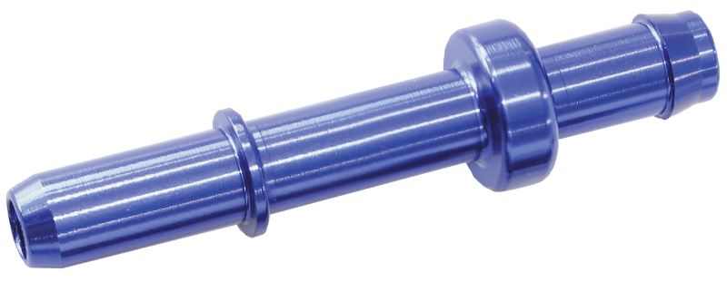 5/16" MALE TUBE TO 8MM / 5/16"Barb BLUE ADAPTER - Image 2