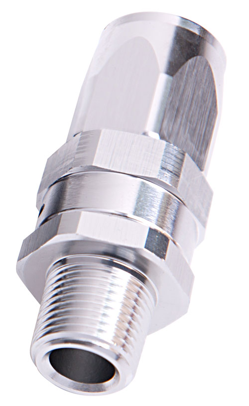 MALE 1/4" NPT STRAIGHT TO -8ANSILVER FULL SWIVEL STRAIGHT - Image 2