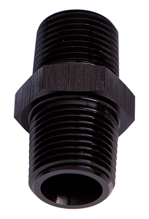 MALE COUPLER 1/8" NPT BLACK MALE TO MALE - Image 2
