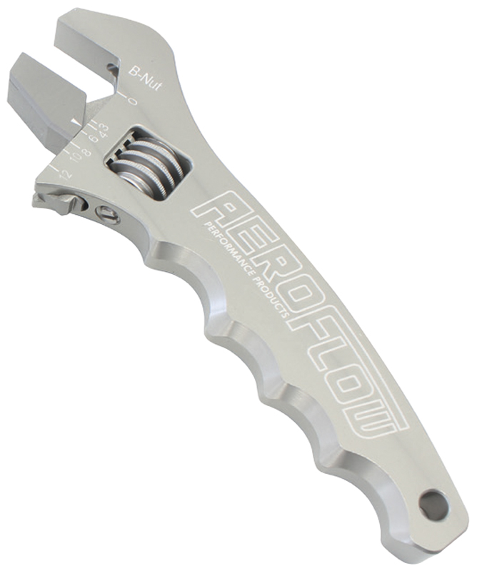 ADJUSTABLE WRENCH GRIP SPANNERSILVER -3AN TO -12AN - Image 2