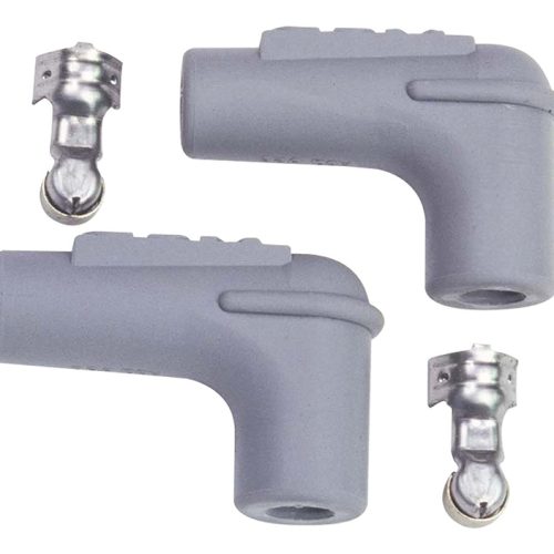 SPARK PLUG BOOTS & TERMINALS  90 DEG. 2 BOOTS & 2 TERMINALS