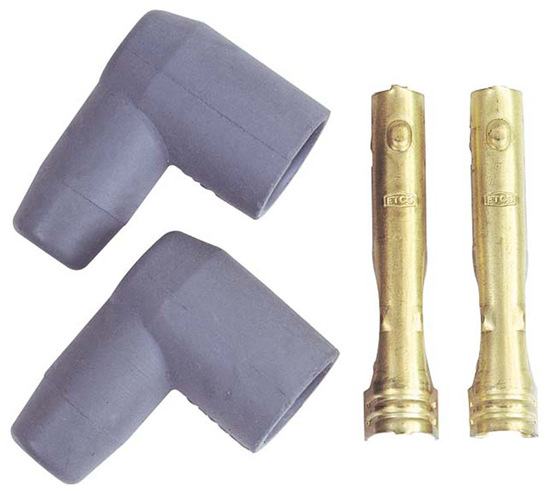 DISTRIBUTOR BOOTS & TERMINALS 90 DEG. 2 BOOTS & 2 TERMINALS