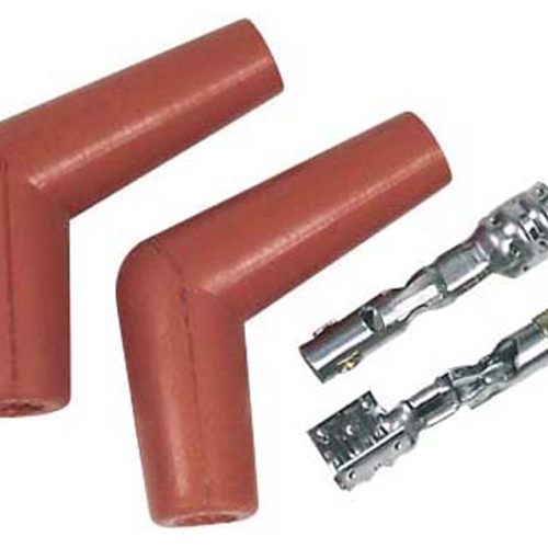 115 45 DEG PRO TEMP BOOTS (2) 2 BOOTS & 2 TERMINALS