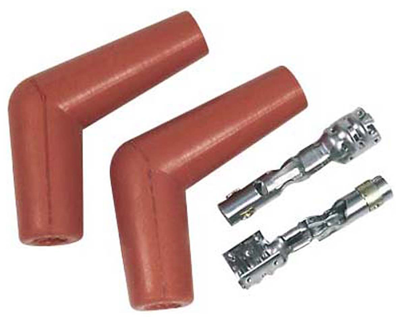 115 45 DEG PRO TEMP BOOTS (2) 2 BOOTS & 2 TERMINALS