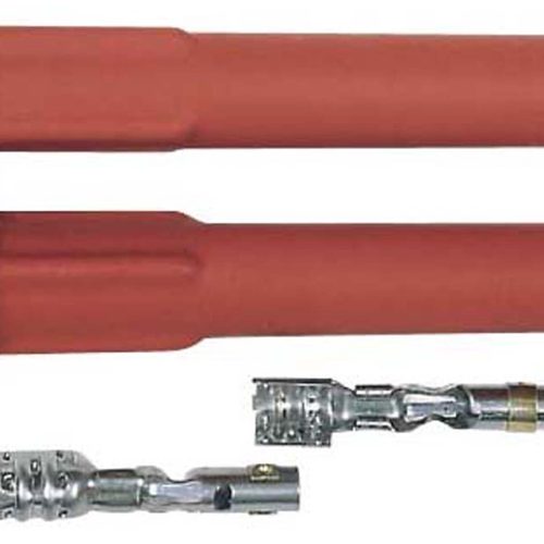 STRAIGHT PRO TEMP BOOTS (2)   2 BOOTS & 2 TERMINALS