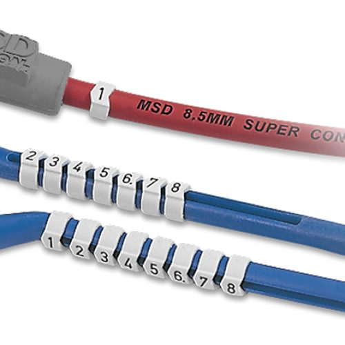 PLUG WIRE MARKERS (8) 8.5MM   WITH INSTALLATION TOOL