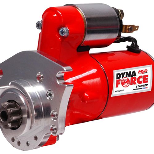 MSD HIGH TQ STARTER CHRYSLER 318-440 *BILLET MOUNTING BLOCK