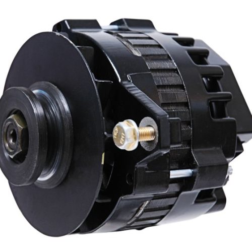 MSD ALTERNATOR 160AMP 12 VOLT 1 X WIRE BLACK FINISH