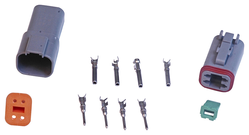 CONNECTOR, DEUTSCH 4 PIN *