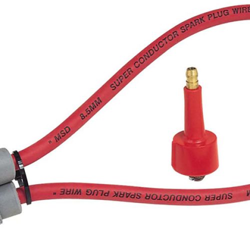 MSD SUPER CONDUCTOR COIL WIRE SINGLE COIL LEAD HELI 18″ LONG